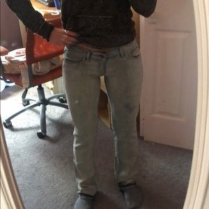 American Exchange lightly distressed Jeans